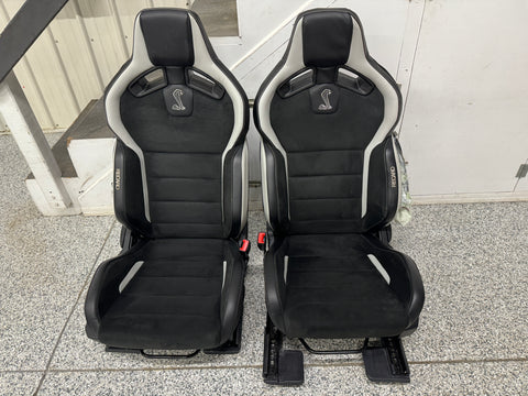 2020-2022 Mustang Shelby Gt500 Front Seats Recaros Pair OEM