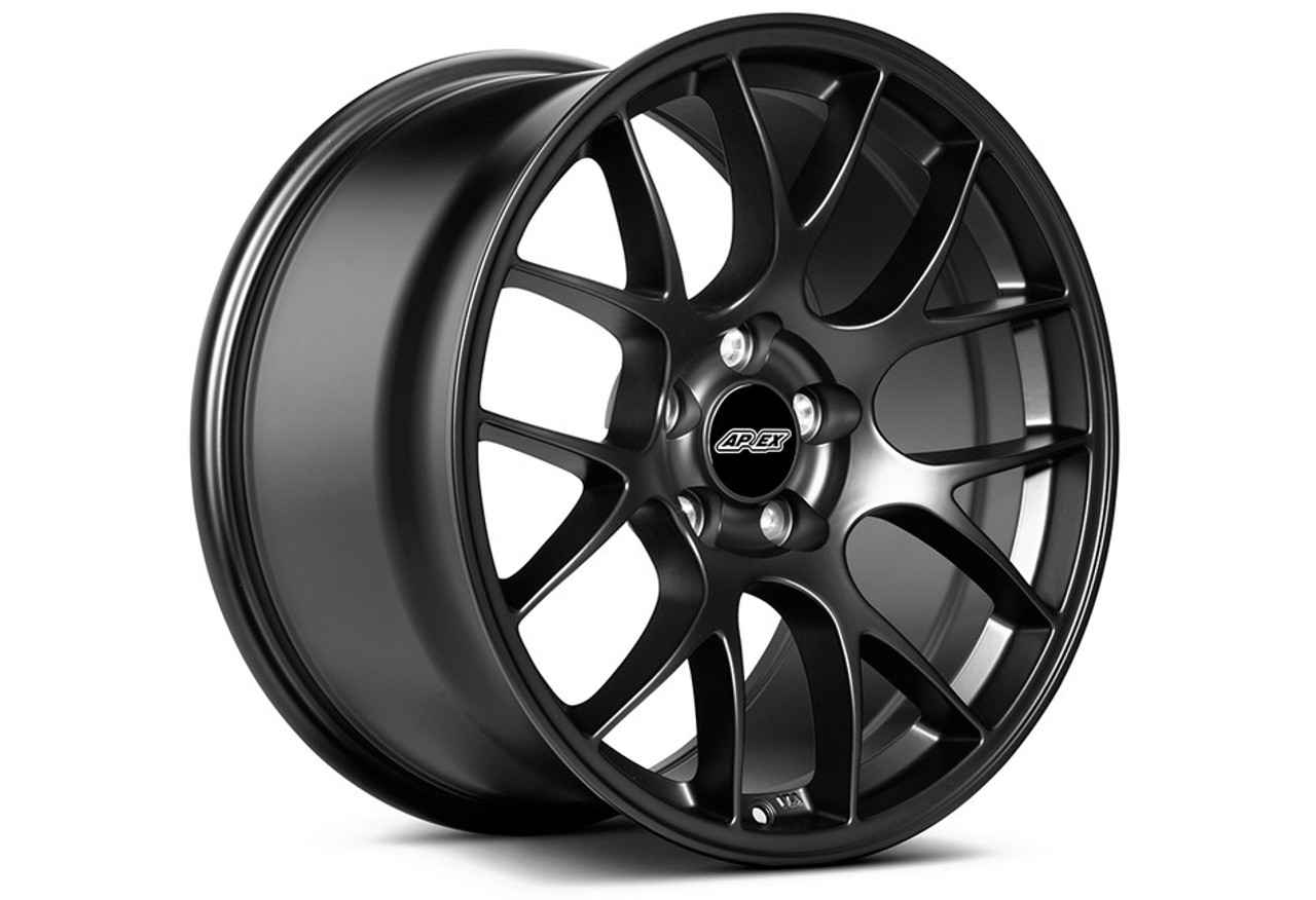 APEX Mustang EC-7 Satin Black Wheel – 18×10 ET40