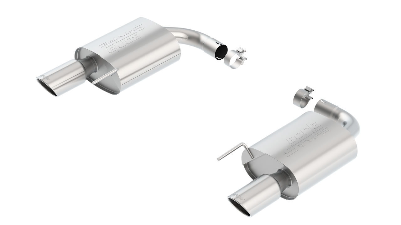 2015-2017 Ford Mustang GT Axle-Back Exhaust System S-Type Part
